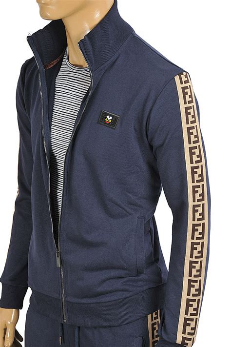 fendi men's wool coat|Fendi men's tracksuit.